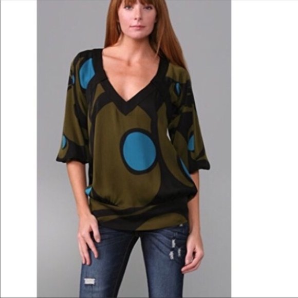 DVF Dacey Blouse - Picture 4 of 4